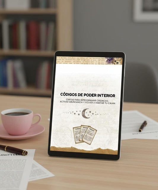 Cartas para reprogramar creencias, activar abundancia y volver a habitar tu calma