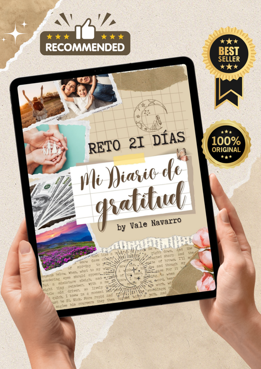 En 21 días podés cambiar tu energía y tu vida con este Diario de Gratitud, compruébalo